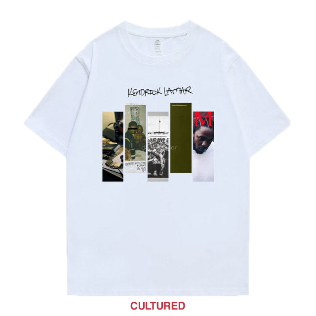 Kendrick Lamar Top albums T-shirt